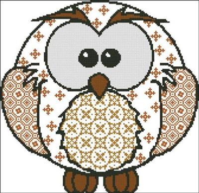 (image for) Owl Patchwork
